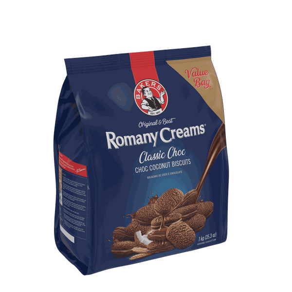 Bakers Romany Creams Classic Chocolate 1kg