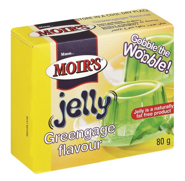 Moirs - Jelly Greengage 6 x 80g
