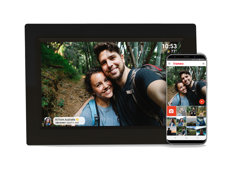 Digital Photo Frame Wi-Fi , 10 inch Touchscreen /32GB 70,000 photos