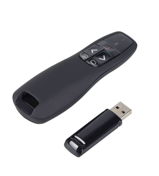 Wireless Presenter with Red Laser Pointer, Clicker for Laptop Presentations
