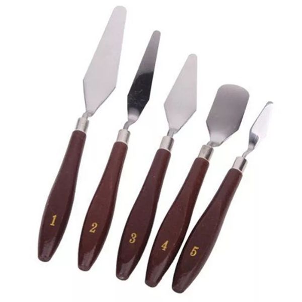FI- 5pcs/set Stainless Steel Oil Knives