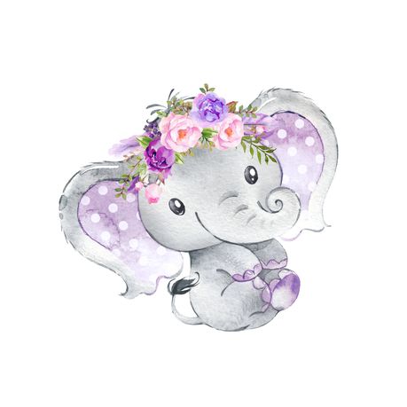 Little Leila - Elephant Nursery Prints - Baby Room, Shop Today. Get it  Tomorrow!