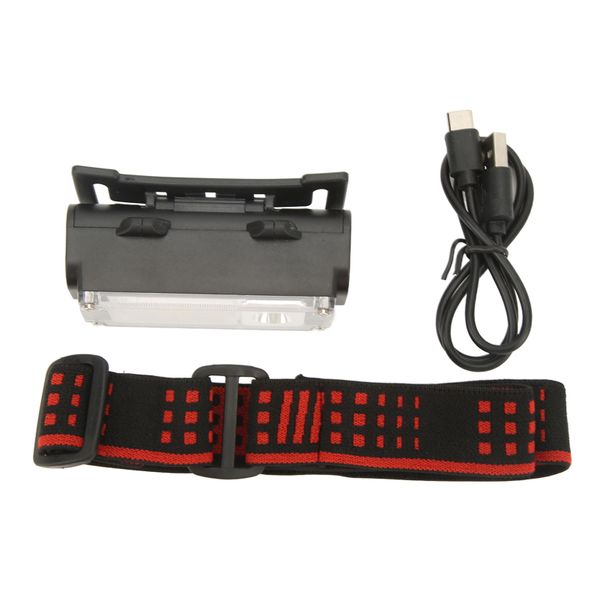 Usb Headlamp Rechargeable Type C Charging Super Bright 300?400Lm Fixed