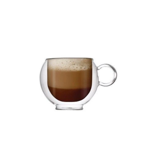 Double Wall Cappuccino Cup - 270ml - 2-Piece