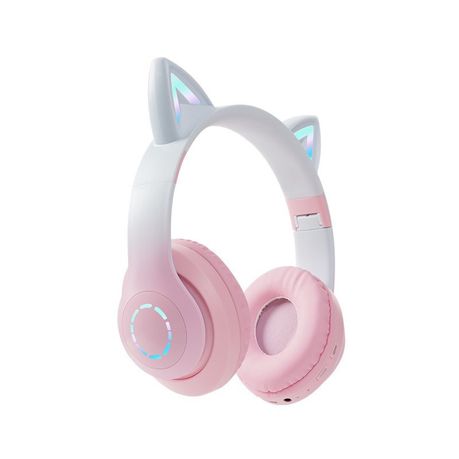 Wireless gaming discount headset cat ears