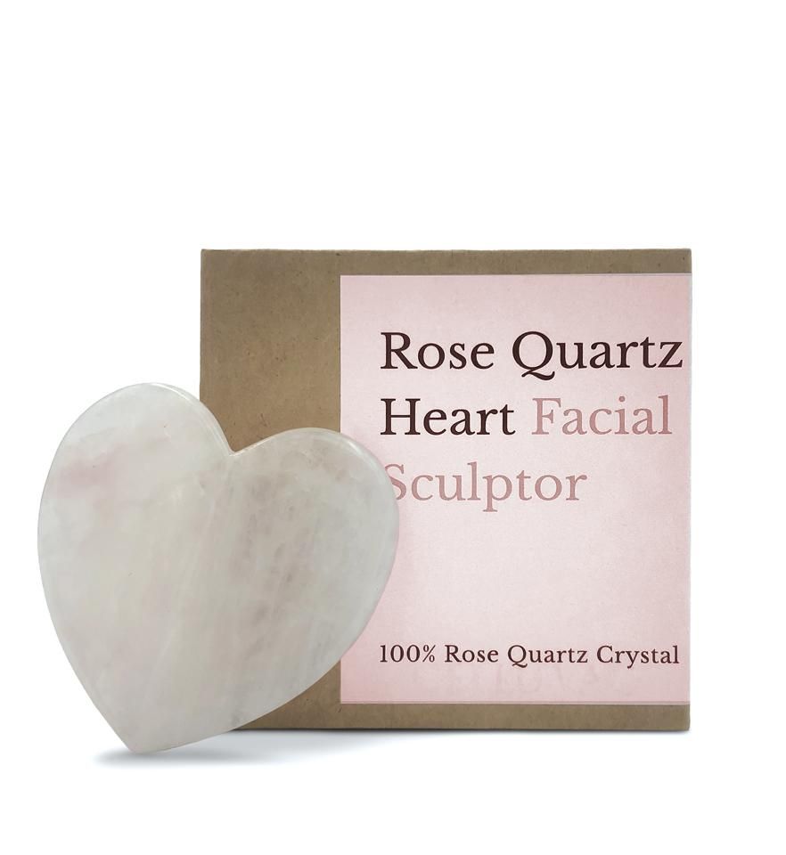 Rose Quartz Heart Facial Sculptor