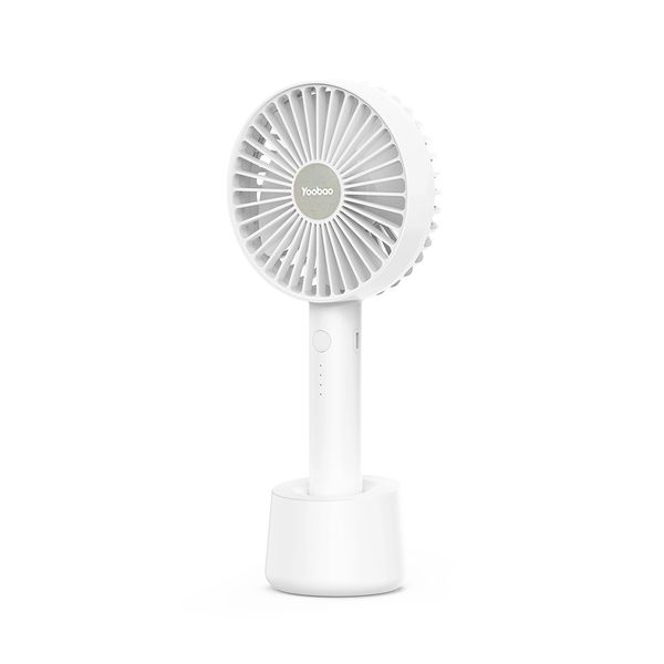 Yoobao F02 Rechargeable Low-noise Handheld Mini Fan With Charging Dock