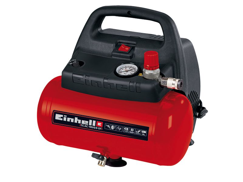 EINHELL Oil-free Compressor TC-AC 190/6/8 OF