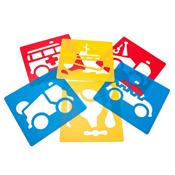 Anthony Peters Emergency Services Stencil Set - 6 Pieces