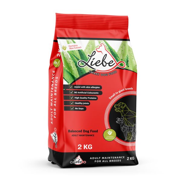 Liebe Smart Dog Food with Aloe Adult - 2KG