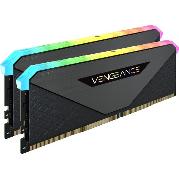 Corsair Vengeance RGB RT 16GB (2 x 8GB) DDR4 DRAM 3200MHz C16 Memory Kit