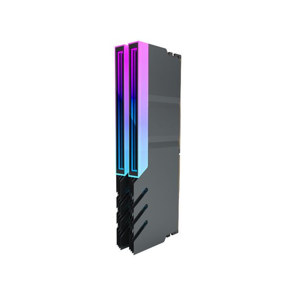 RGB Gradient Flow RAM Heatsink Vest, Universal for DDR4/DDR5, Maximize