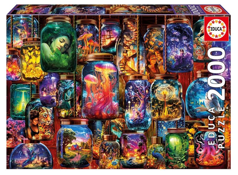 Educa Dreams In Jars Puzzle - (1x2000 Piece)
