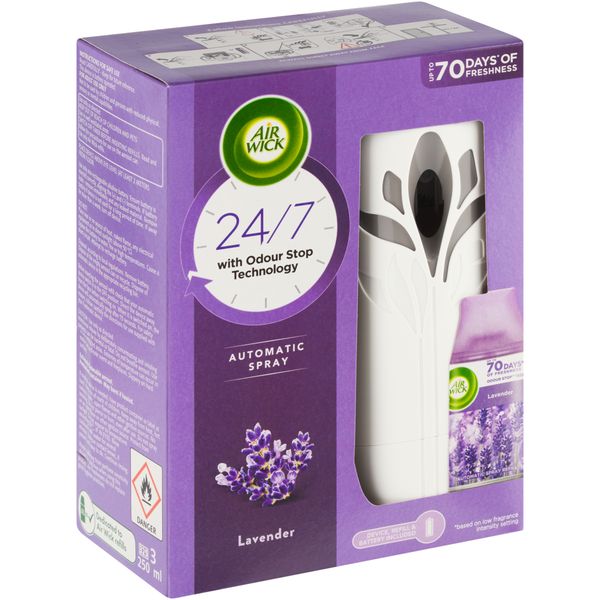 Airwick 250ml, Freshmatic Auto Spray, Complete, Lavender