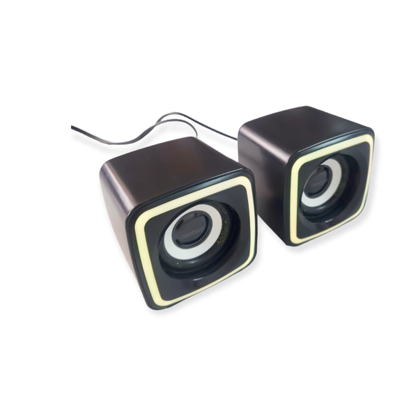 Portable RGB USB 3.5 mm Stereo Sound Speaker