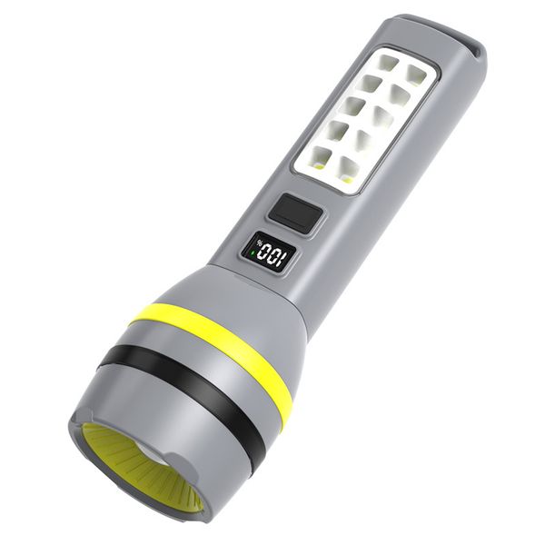 Solar Multifunctional Long-Range Waterproof Flashlight