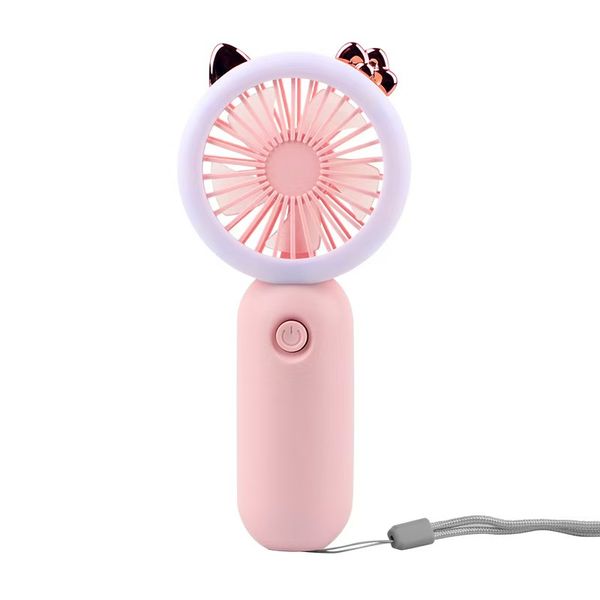 Handheld Mini Fan USB Rechargeable Cooling Fans Cute Portabl