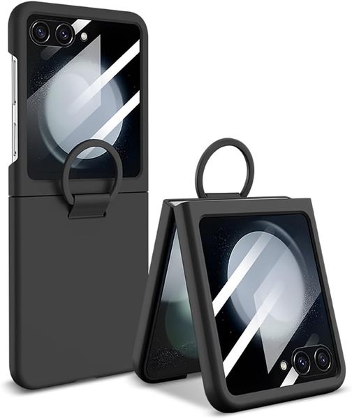 2 in 1 Screen Protector Cover Compatible with Samsung Galaxy Z Flip 7 FE