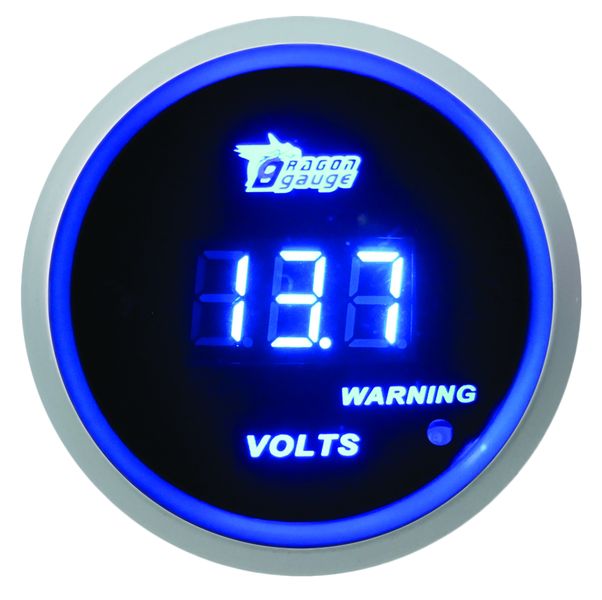Dragon Gauge 52mm Digital Voltage Gauge