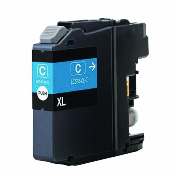Comaptible Brother LC565 XL Inkjet Cartridge - Cyan