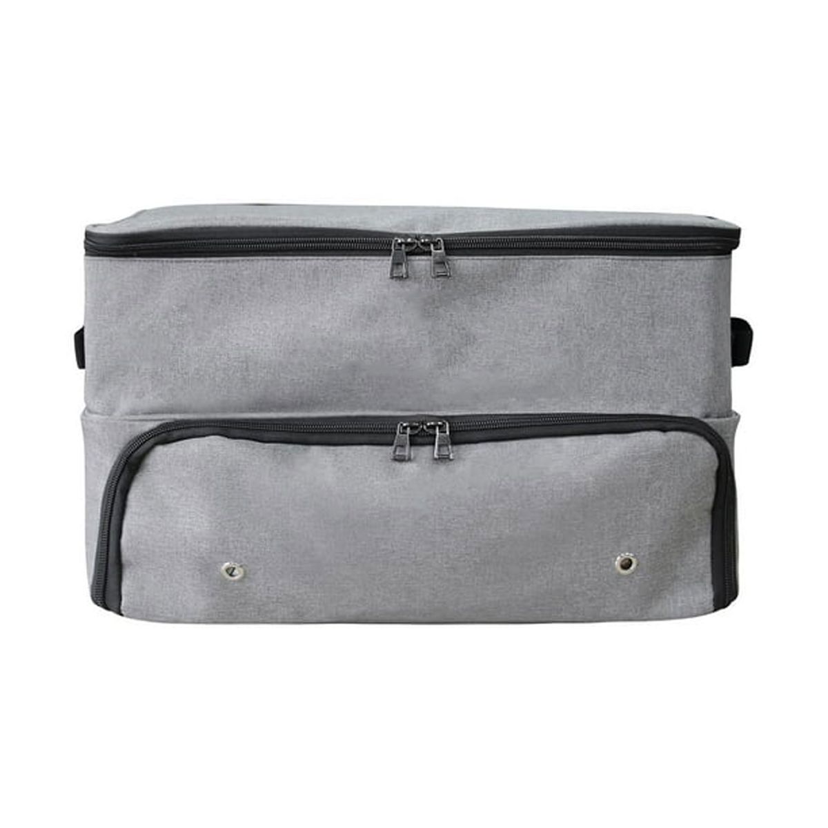 2-Tier Adjustable Dividers Golf Sports Bag with 2 Shoe Compartments