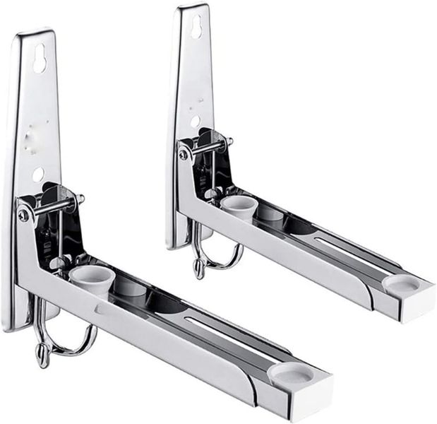 Microwave Oven Wall Mount Bracket Stainless Steel Shelf Holder