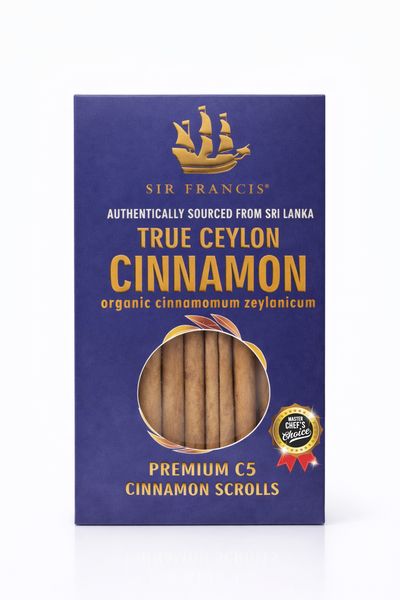 Sir Francis Certified Authentic Ceylon True Cinnamon Quills (C5)