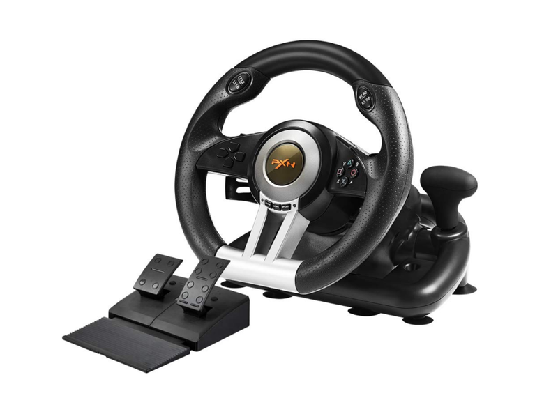 Gaming Steering Wheel with Pedal - V3 Pro for PS4, Xbox One &amp; PC