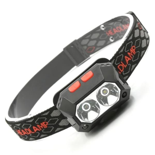 Rechargeable Induction Elastic Headlamp With Sensor