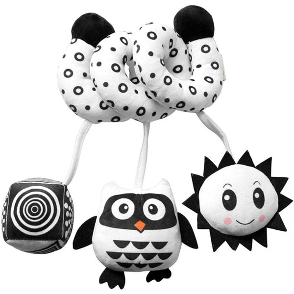 Baby Crib Pram Hanging Toys, Animal Stroller Car Seat Toy Hanging Rattles