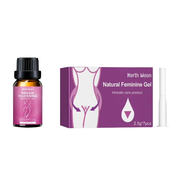 North Moon Private Tightening Essential Oil And 7 Pieces - Tightening Gel