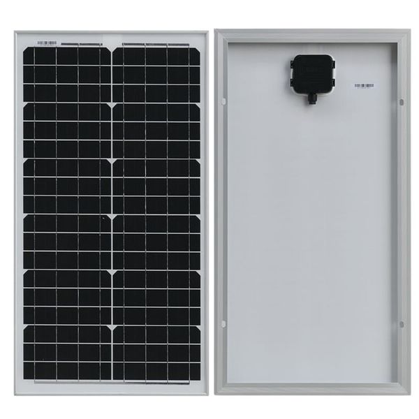 High-Performance 30W Monocrystalline Solar Panel
