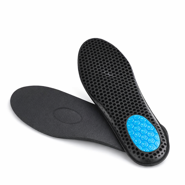 Premium Honeycomb Gel Shoe Insoles with Shock-Absorbing Heel Pad