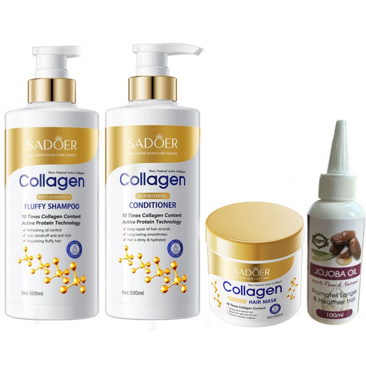 Sadoer Nourish & Repair Collagen Hair Therapy & Jojoba Oil