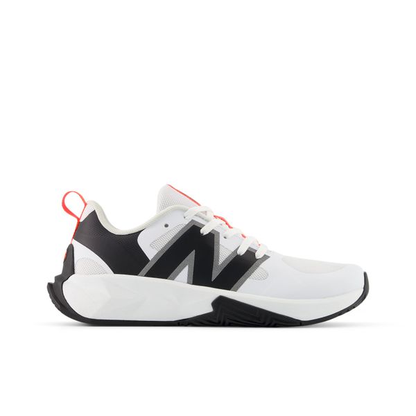 New Balance Grade School FuelCell Play Sports Shoes - White/Black/Orange