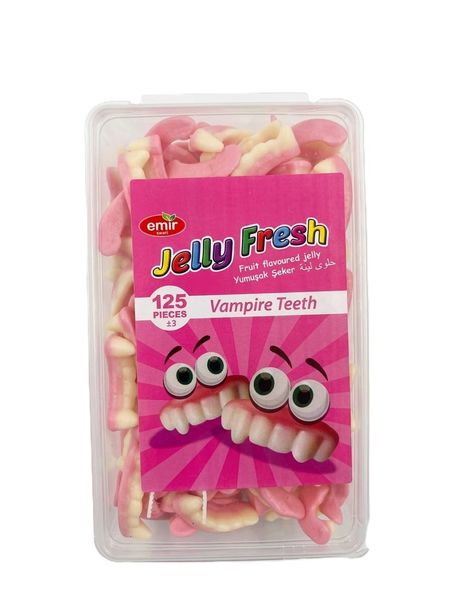 Emir Jelly Fresh Tub Vampire Teeth 125s Emir