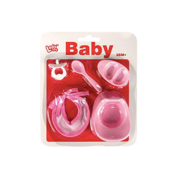 Ledy Toys- Baby Doll Accessory Set 5 Piece x1