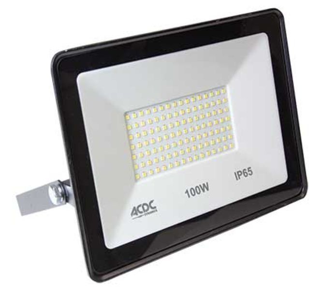 220-240 100w Cool White Led Alum. Flood Light Ip65