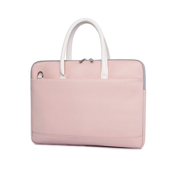 TUFF-LUV 15.6" On-the-Go Ladies Laptop Shoulder Bag - Light Pink