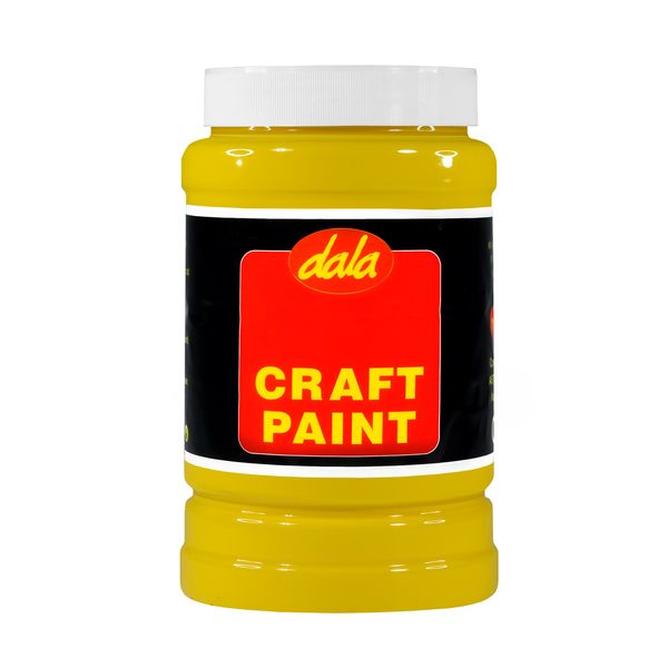 Dala Craft Paint Yellow 1L