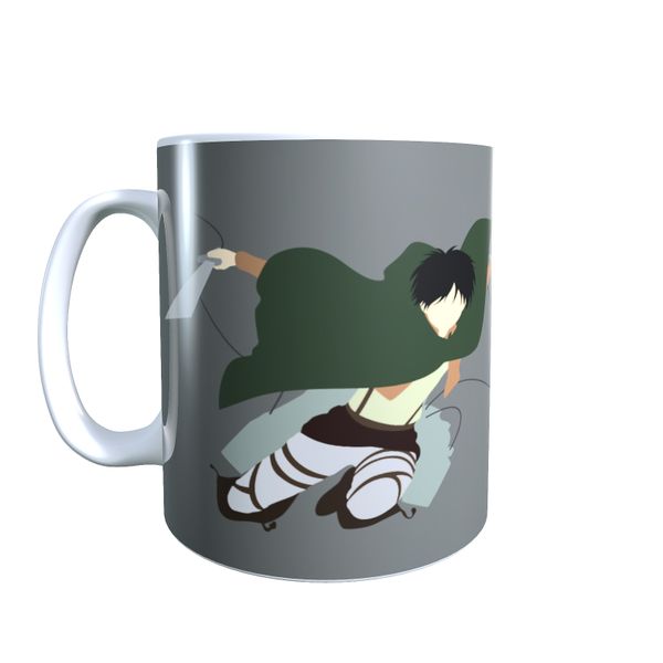 Levi in Flight - Attack on Titan Coffee Mug