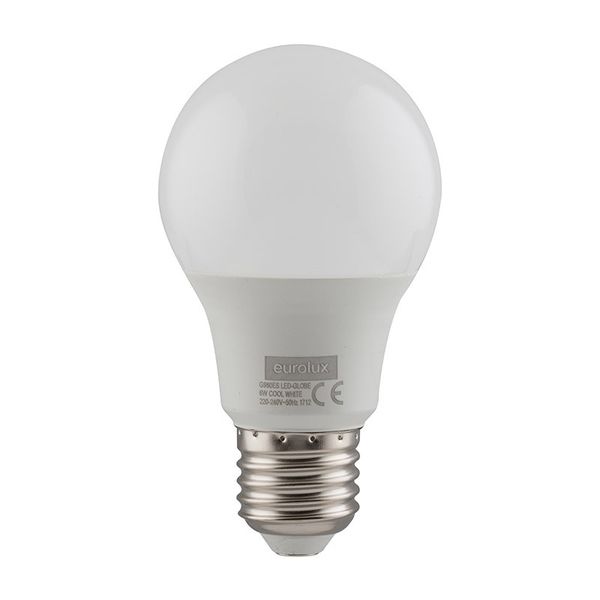 Eurolux Lamp LED A60 E27 Cw 6W