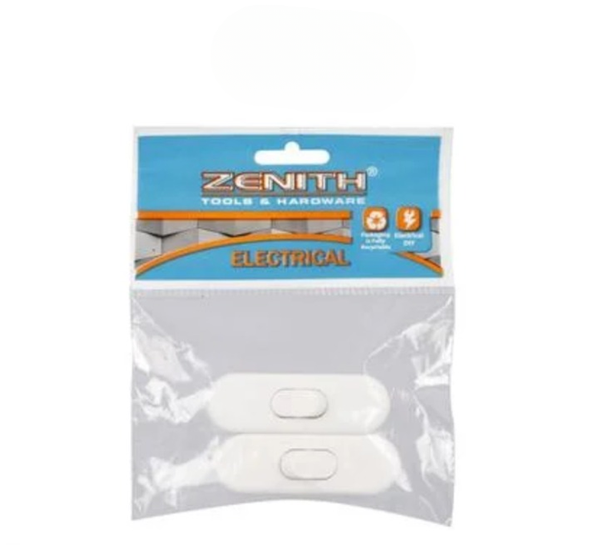 Modern White Through Switch 2-Piece Set