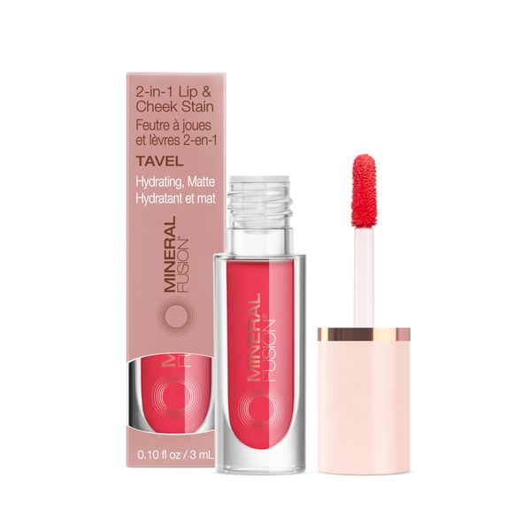 Mineral Fusion Lip &amp; Cheek Stain - Tavel