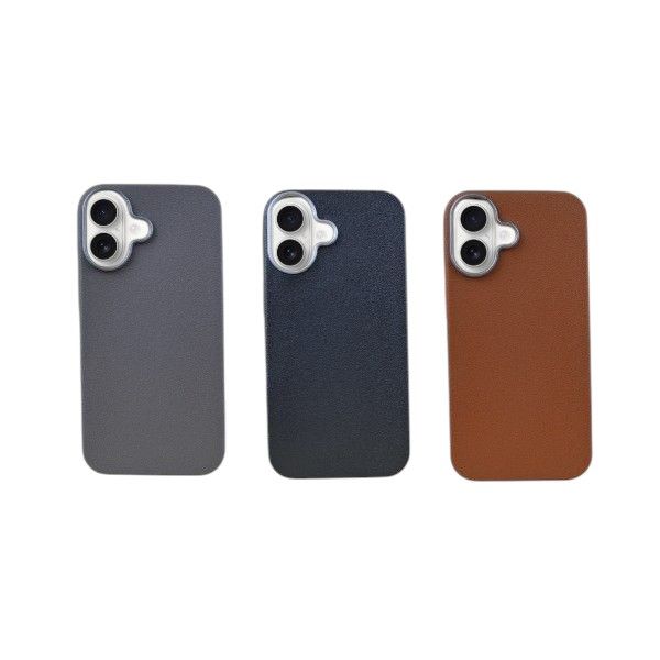 3-Pack Matte Textured Phone Case Set Compatible With IPH16 - Multicolour