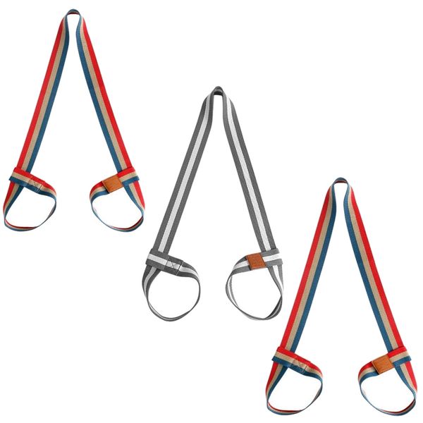 Sports Adjustable Yoga Bag Strap Belts - 155cm - Set of 3