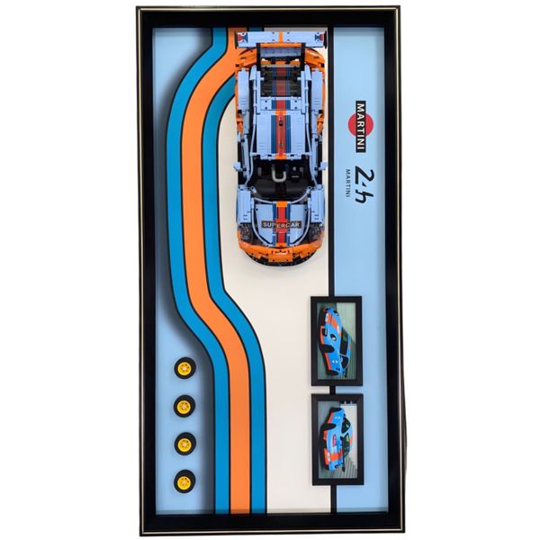 Porsche Martini Racing LEGO Collectable Framed Wall Art