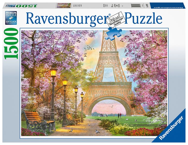 Ravensburger 1500 Piece Puzzles-Paris Romance