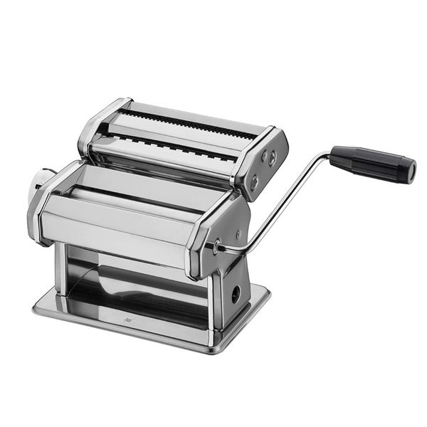 Velta - Stainless Steel 8 Adjustable Thickness Manual Pasta Maker - Silver