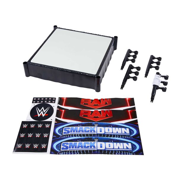 Wwe Superstar Ring With Spring-Loaded Mat